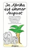 D'Orta, In Afrika ist immer August.