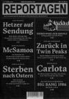 Puntas Bernet, Reportagen März 2016.